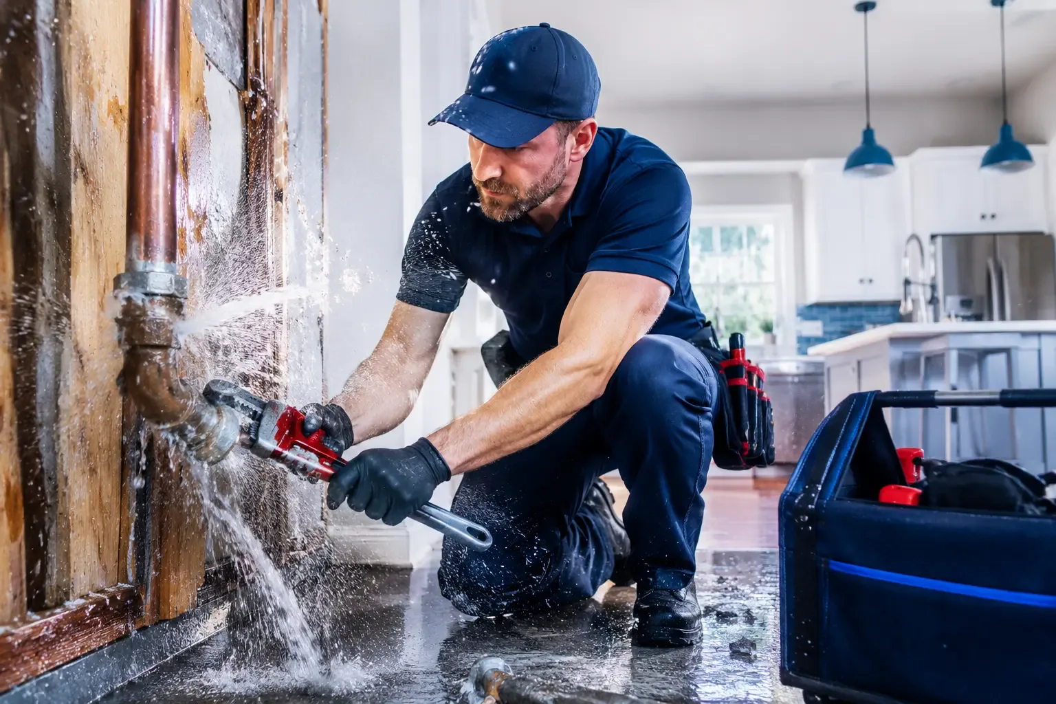 Local emergency pipe repair professionals in New Virginia, IA
